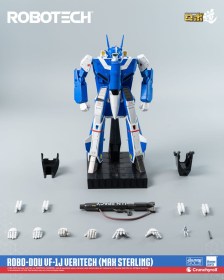 ROBO-DOU VF-1J Veritech (Max Sterling) Robotech Action Figure by ThreeZero