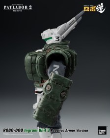 Ingram Unit 3 Reactive Armor Version Patlabor 2 The Movie Robo-Dou Action Figure by ThreeZero