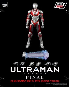 Ultraman Suit C-Type (Anime Version) Ultraman FigZero 1/6 Action Figure by ThreeZero