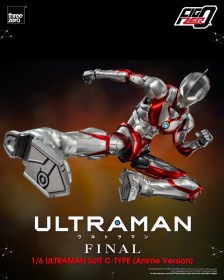 Ultraman Suit C-Type (Anime Version) Ultraman FigZero 1/6 Action Figure by ThreeZero