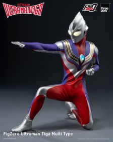 Ultraman Tiga Multi Type Ultraman Tiga FigZero 1/6 Action Figure by Threezero