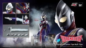 Ultraman Tiga Multi Type Ultraman Tiga FigZero 1/6 Action Figure by Threezero
