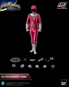 Ranger I Pink Power Rangers Zeo FigZero 1/6 Action Figure by ThreeZero