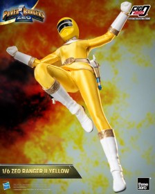 Ranger II Yellow Power Rangers Zeo FigZero 1/6 Action Figure by ThreeZero