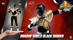 Dragon Shield Black Ranger Mighty Morphin Power Rangers FigZero 1/6 Action Figure by ThreeZero