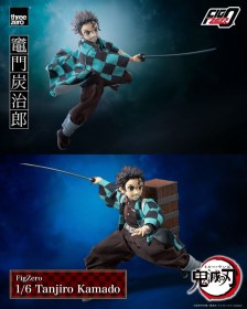 Tanjiro Kamado Demon Slayer Kimetsu no Yaiba FigZero 1/6 Action Figure by ThreeZero