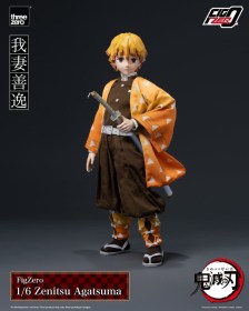 Zenitsu Agatsuma Demon Slayer Kimetsu no Yaiba FigZero 1/6 Action Figure by ThreeZero
