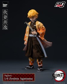 Zenitsu Agatsuma Demon Slayer Kimetsu no Yaiba FigZero 1/6 Action Figure by ThreeZero