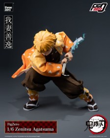 Zenitsu Agatsuma Demon Slayer Kimetsu no Yaiba FigZero 1/6 Action Figure by ThreeZero