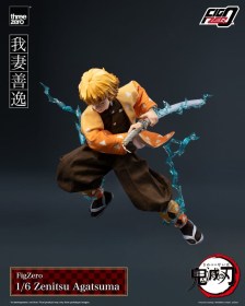 Zenitsu Agatsuma Demon Slayer Kimetsu no Yaiba FigZero 1/6 Action Figure by ThreeZero