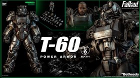 T-60 Power Armor Fallout FigZero 1/6 Action Figure by ThreeZero