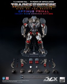 Optimus Primal (Beast Wars Universe Edition) Transformers Rise of the Beasts DLX Action Figure by ThreeZero