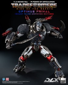 Optimus Primal (Beast Wars Universe Edition) Transformers Rise of the Beasts DLX Action Figure by ThreeZero