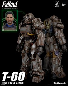 T-60 Rust Power Armor Fallout 1/6 Action Figure by ThreeZero