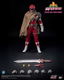 Red Power Ranger Mighty Morphin Power Rangers The Return FigZero 1/6 Action Figure by ThreeZero