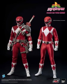 Red Power Ranger Mighty Morphin Power Rangers The Return FigZero 1/6 Action Figure by ThreeZero