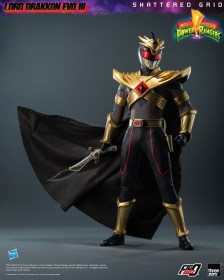 Lord Drakkon Evo III Mighty Morphin Power Rangers Shattered Grid FigZero 1/6 Action Figure by ThreeZero