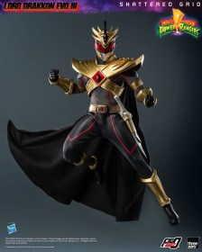 Lord Drakkon Evo III Mighty Morphin Power Rangers Shattered Grid FigZero 1/6 Action Figure by ThreeZero