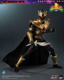 Lord Drakkon Evo III Mighty Morphin Power Rangers Shattered Grid FigZero 1/6 Action Figure by ThreeZero