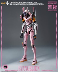 Evangelion Production Model Custom Type-08a (Evangelion: New Theatrical Edition) Rebuild of Evangelion Robo-Dou Action Figure by ThreeZero