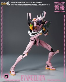 Evangelion Production Model Custom Type-08a (Evangelion: New Theatrical Edition) Rebuild of Evangelion Robo-Dou Action Figure by ThreeZero