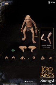 Sméagol Lord of the Rings 1/6 Action Figure by Asmus Collectible Toys