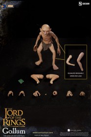 Gollum Lord of the Rings 1/6 Action Figure by Asmus Collectible Toys