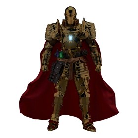 Medieval Knight Iron Man Gold Version Marvel Dynamic 8ction Heroes 1/9 Action Figure by Beast Kingdom Toys