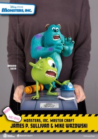 James P. Sullivan & Mike Wazowski Monsters, Inc. Master Craft Statue by Beast Kingdom Toys