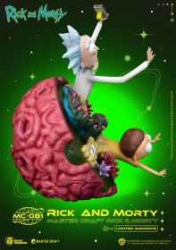 Rick and Morty Master Craft Statue by Beast Kingdom Toys