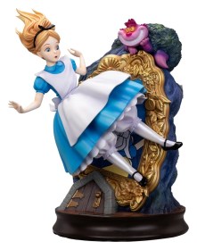 Alice & The Cheshire Cat Alice in Wonderland Master Craft Statue by Beast Kingdom Toys