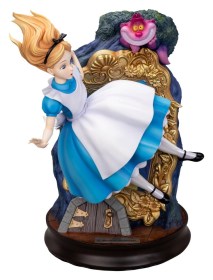 Alice & The Cheshire Cat Alice in Wonderland Master Craft Statue by Beast Kingdom Toys