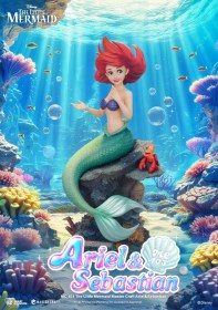 Ariel & Sebastian The Little Mermaid Master Craft Statue by Beast Kingdom Toys