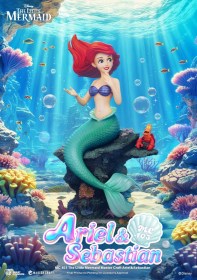 Ariel & Sebastian The Little Mermaid Master Craft Statue by Beast Kingdom Toys