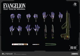 Evangelion Unit-01 Test Type (DX Ver.) Evangelion Carbotix Action Figure by Blitzway