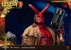 Hellboy II The Golden Army Superb 1/4 Statue Hellboy by Blitzway