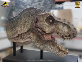 Tyrannosaurus Rex Head Jurassic Park Life-Size Statue by ECC