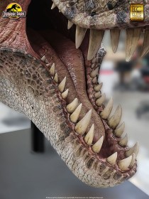 Tyrannosaurus Rex Head Jurassic Park Life-Size Statue by ECC