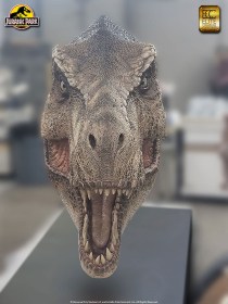 Tyrannosaurus Rex Head Jurassic Park Life-Size Statue by ECC