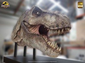 Tyrannosaurus Rex Head Jurassic Park Life-Size Statue by ECC