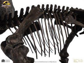 Triceratops Fossil Skeleton Bronze Jurassic World Elite Creature Line 1/12 Statue by ECC