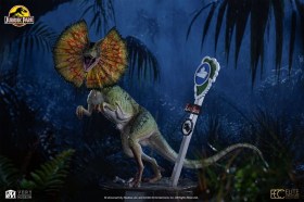 Dilophosaurus Jurassic Park 1/3 Maquette by ECC
