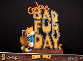 Game Cover Conker´s Bad Fur Day Statue by First 4 Figures