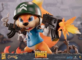 Conker: Conker's Bad Fur Day Statue Soldier Conker by First 4 Figures