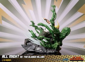 All Might Vs the Sludge Villain My Hero Academia Diorama Statue by First 4 Figures