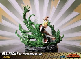 All Might Vs the Sludge Villain My Hero Academia Diorama Statue by First 4 Figures