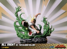 All Might Vs the Sludge Villain My Hero Academia Diorama Statue by First 4 Figures