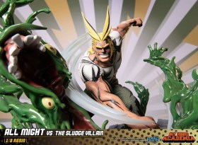 All Might Vs the Sludge Villain My Hero Academia Diorama Statue by First 4 Figures