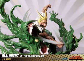 All Might Vs the Sludge Villain My Hero Academia Diorama Statue by First 4 Figures