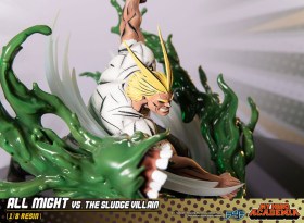 All Might Vs the Sludge Villain My Hero Academia Diorama Statue by First 4 Figures